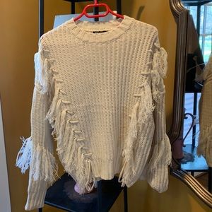 NWT NastyGal Tan Sweater